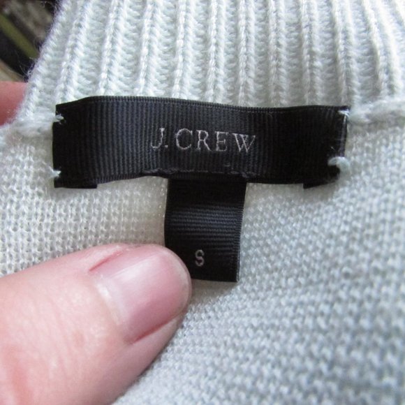J CREW Sweater with Embellished Sleeves - Picture 5 of 6